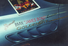 BMW James Bond movie Golden Eye for Barris