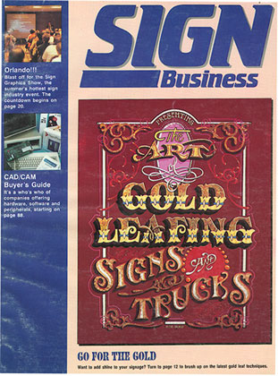 Cover Art for Sign Business Magazine