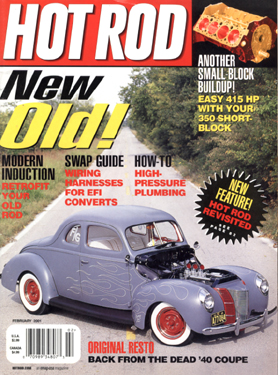 Cover: Hot Rod Magazine, 2/2001 click here to enlarge picture